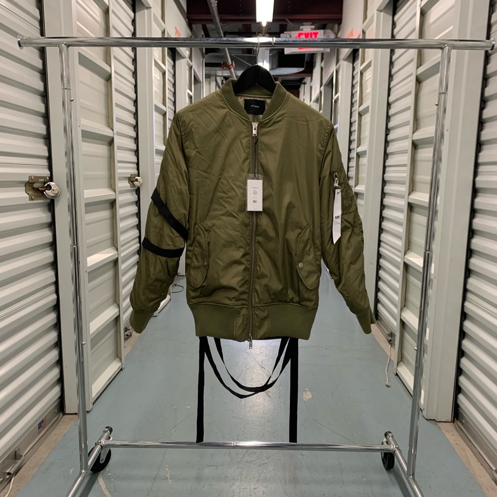 Stampd Strapped Bomber (Olive Green)